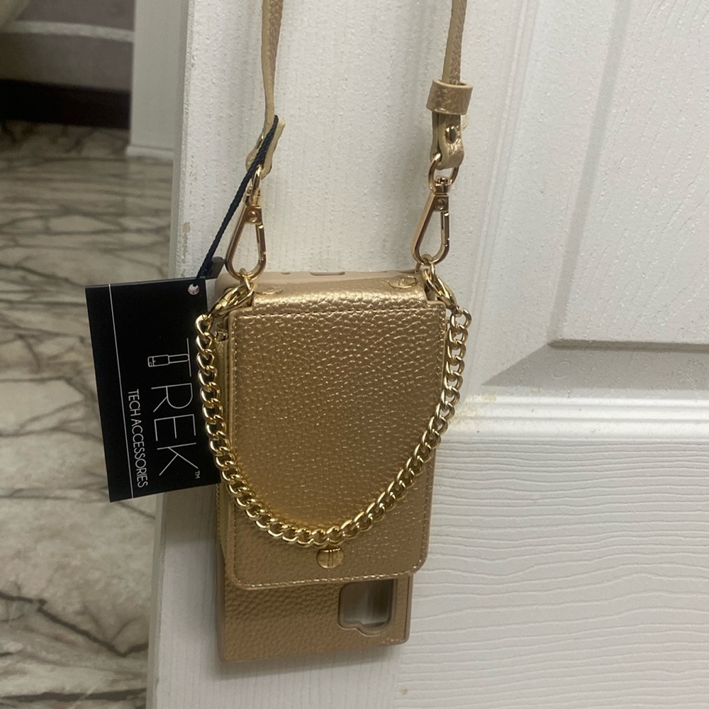 Samsung Galaxy Note 10+ Vegan Leather Crossbody Cell Phone Case